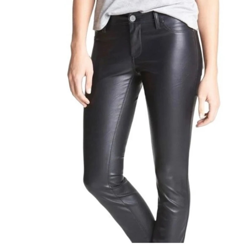 (BLANKNYC) Black Leather Pants
